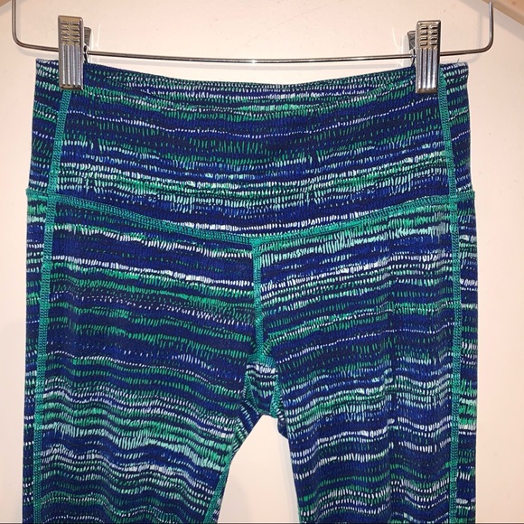 Athleta Retreat Chaturanga Striped Ankle Leggings - Picture 4 of 11